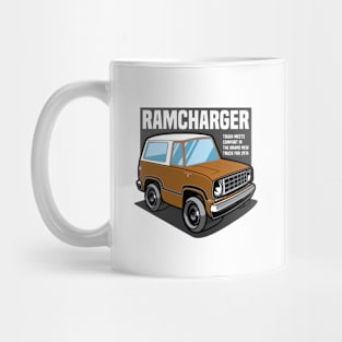 Medium Gold Ramcharger - 1974 Mug